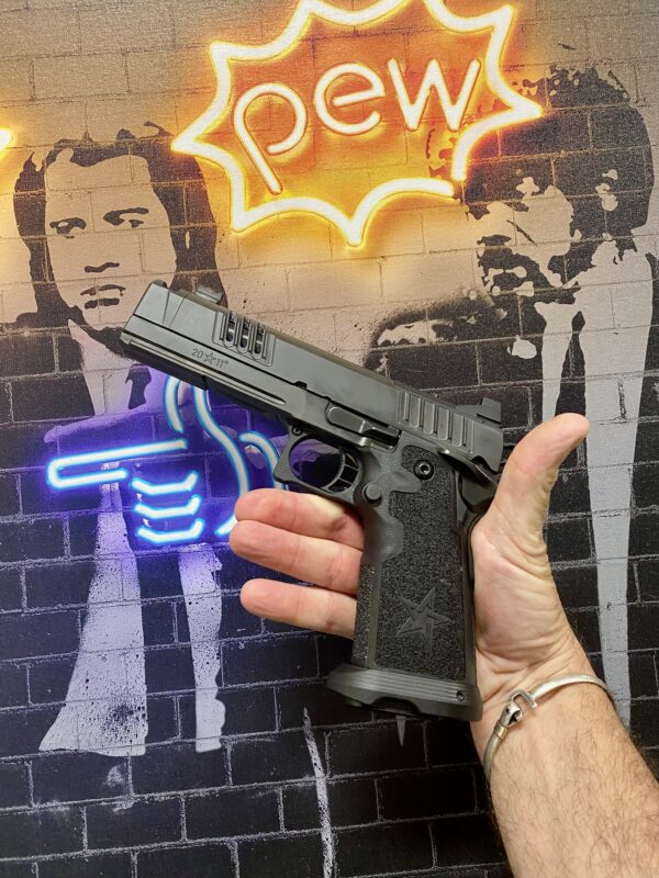 PREVIEW # 3 STACCATO 2011 XC, 5" COMPENSATED BULL BARREL,CS FRAME, OPTICS READY, DLC SLIDE & BARREL, TAC GRIP PISTOL WEBINAR