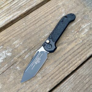 MICROTECH LUDT GEN III TACTICAL TANTO EDGE BLACK ON BLACK  WEBINAR