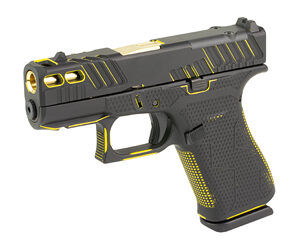 PREVIEW # 2 BLACK AND YELLOW CUSTOM GLOCK 43X MOS 9MM WEBINAR