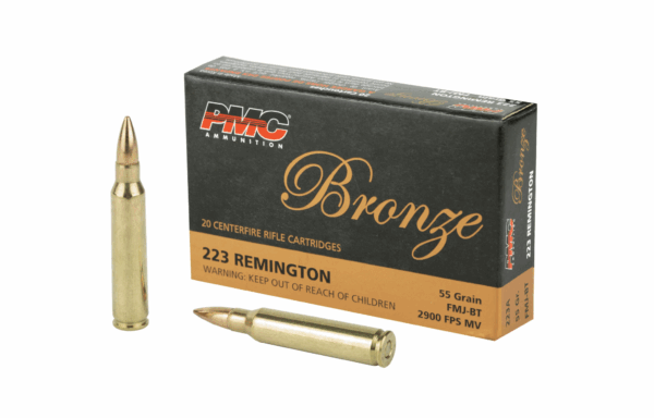 PREVIEW # 1 500 ROUNDS PMC BRONZE .223 REM 55 GRAIN FMJ WEBINAR