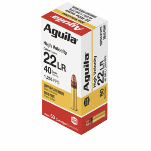 4000 ROUNDS AGUILA 22 LR HIGH VELOCITY SOLID POINT 40GR  WEBINAR