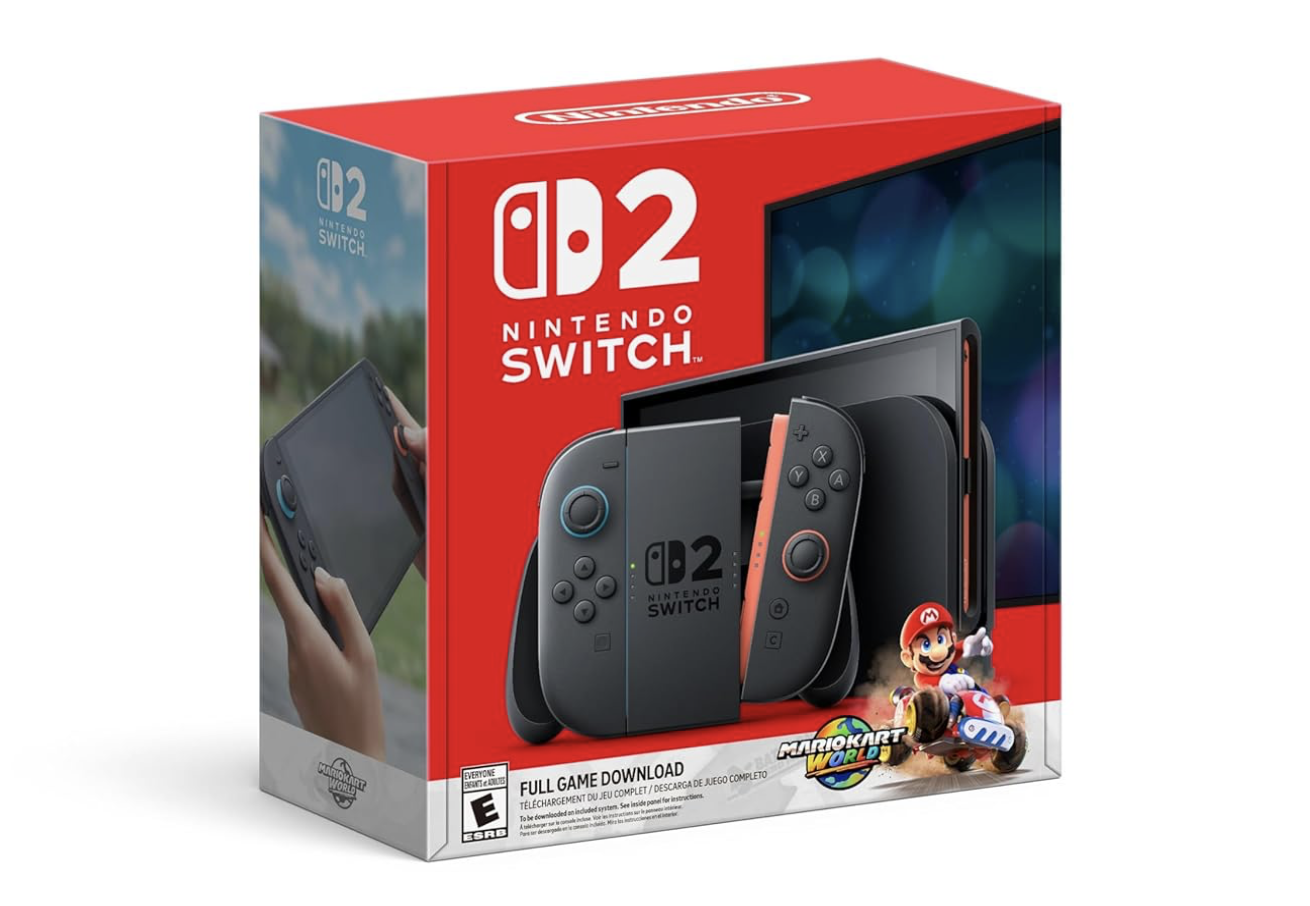 PREVIEW # 2 NINTENDO SWITCH 2 PLUS MARIO KART WORLD BUNDLE (R2) WEBINAR