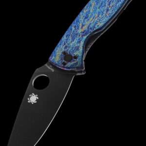 SPYDERCO TENACIOUS TITANIUM HANDLE WITH DISARRAY FINISH WEBINAR