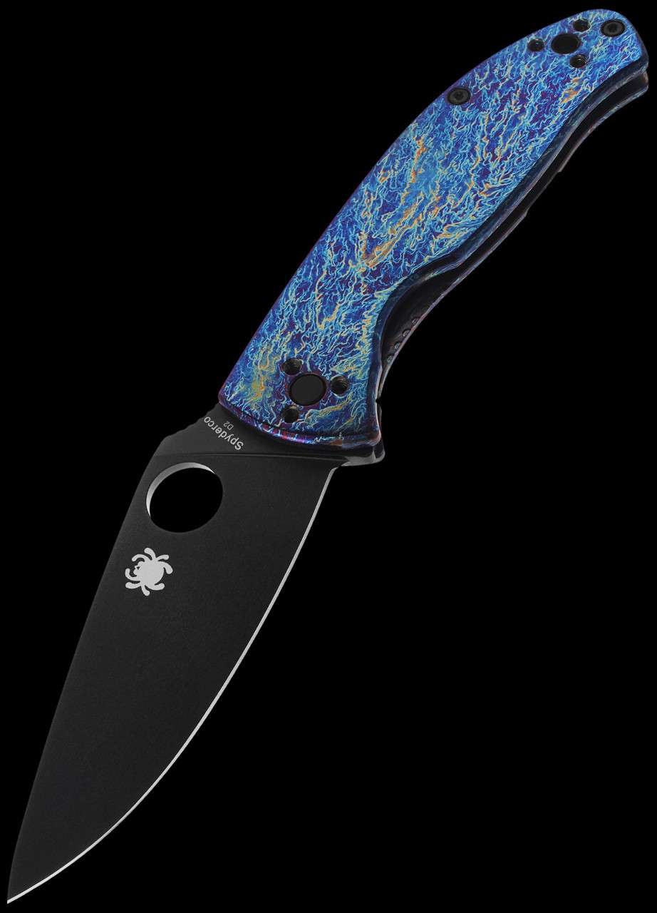 SPYDERCO TENACIOUS TITANIUM HANDLE WITH DISARRAY FINISH WEBINAR