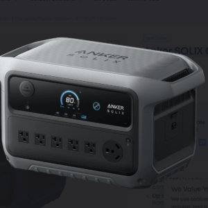 ANKER SOLIX C2000 GEN 2 PORTABLE POWER STATION WEBINAR